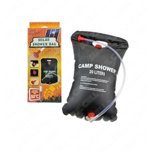 Ducha Portatil Camping Aquecimento Solar Chuveiro Acampament em Oferta na Shopee