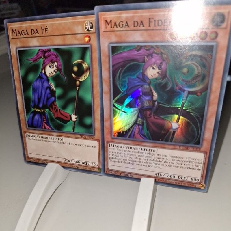 Combo Cards Yugioh / Yu-Gi-Oh - Maga da Fé e Maga da Fidelidade