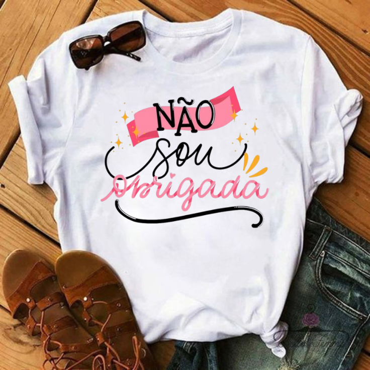 Camiseta Frases Personalizadas Mulheres Fortes Divertida Alto Astral em Oferta na Shopee