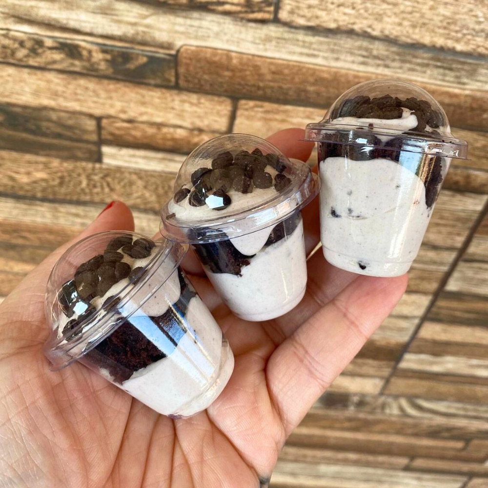 Mini Copo Bolha para Doce de Colher 25 ml em Oferta na Shopee