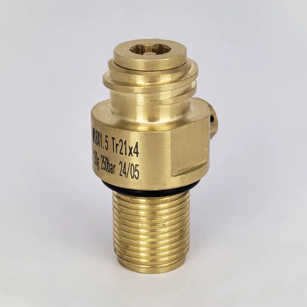 Adaptador De Válvula Para Cilindro Recarregável Tr21-4