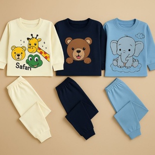 Conjunto Bebê 100% Algodão Camiseta Manga Longa e Calça Menino Tamanhos P ao GG em Oferta na Shopee