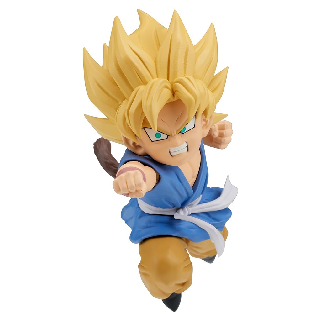 ESTÁTUA BANPRESTO DRAGON BALL Z MATCH MAKERS (SUPER 17 VS SUPER SAIYAN SON GOKU) - SUPER SAIYAN SON GOKU (96428)