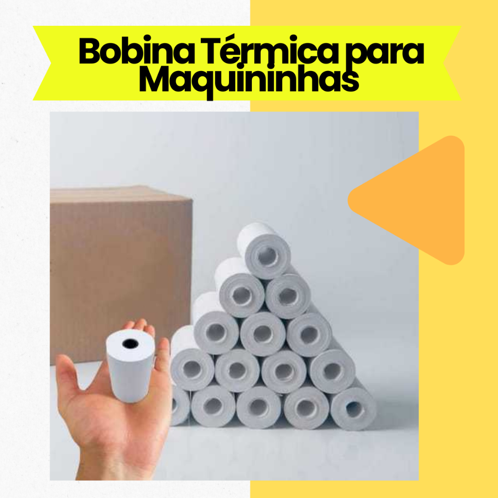 Bobina Térmica 58mm mini impressora