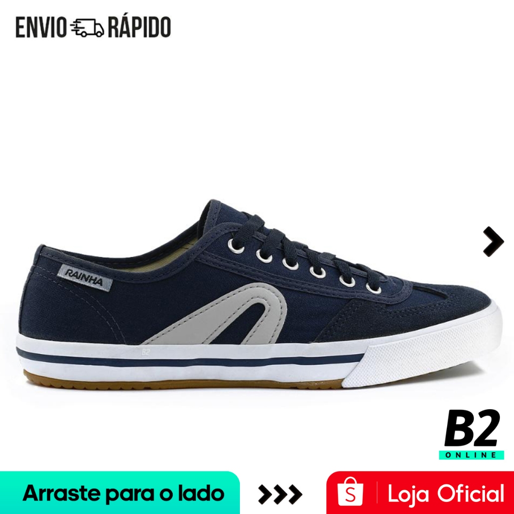 Tênis Rainha VL 2500 Masculino Marinho Original Com Nota Fiscal e Garantia