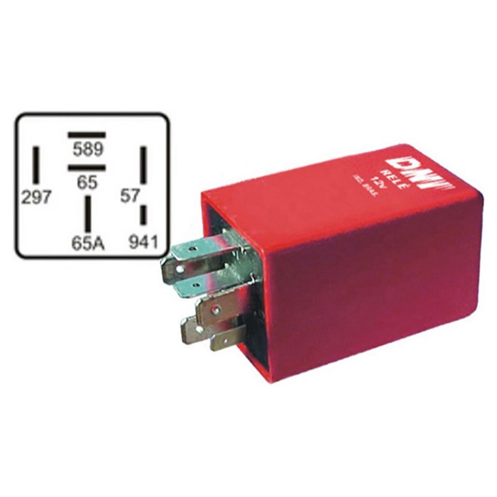 Relé Temporizador 6 Terminais para Limpador de Para-brisa  Escort/Pampa/F-1000 em Oferta na Shopee