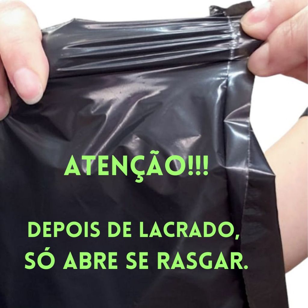 Embalagem de transporte com lacre 20X30 200 unidades cinza/preto para roupas,produtos e envio de e-commerce, marketplace