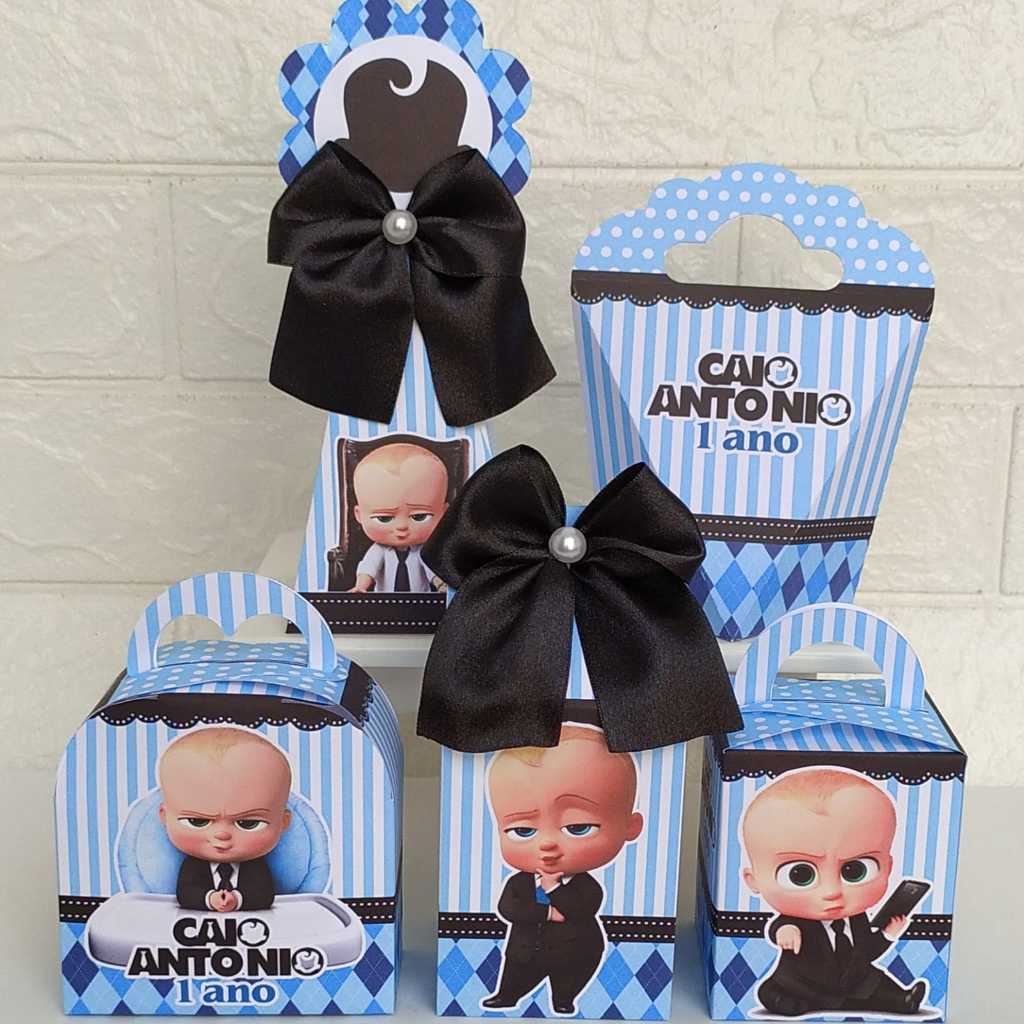 Kit Festa Personalizado Tema Poderoso Chefinho  Lembrancinhas para Aniversário Caixinhas