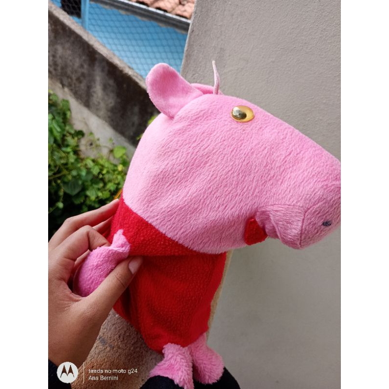 Peppa Pig Sinistra Com Olhos Amarelos Susto Antiquário Assustadora Peças de Desapego Enjoei Brechó ENVIO IMEDIATO
