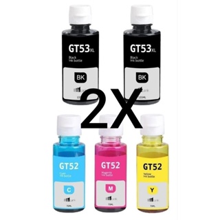 Kit 10 Refil De Tinta Original Kora  Gt53  Gt52 Para Impressora Hp Gt5822 Hp Gt5810 Hp Gt5820 em Oferta na Shopee