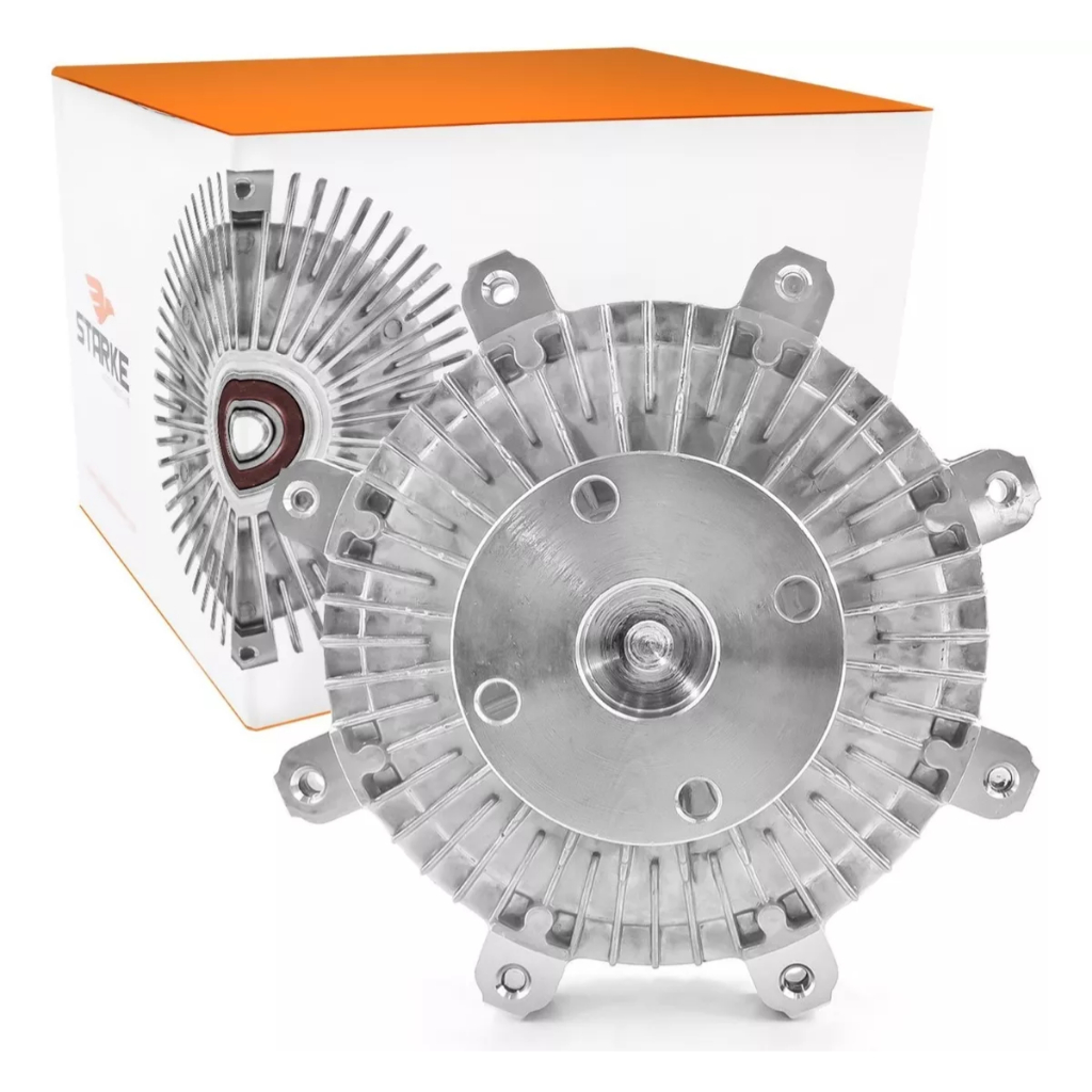 Polia Embreagem Viscosa Kia,Hyundai,Mitsubichi , helice 8 pas Original Starke