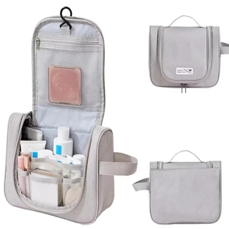 Necessaire de Viagem Grande Capacidade – Bolsa Cosmética Portátil Impermeável para Mulheres em Oferta na Shopee