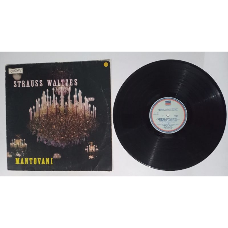 LP Vinil - Strauss Waltzes Mantovani