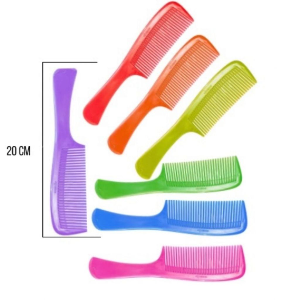 30 Pente Bonitão Grande – Pente Prático para Salão, Barbearia e Uso Doméstico