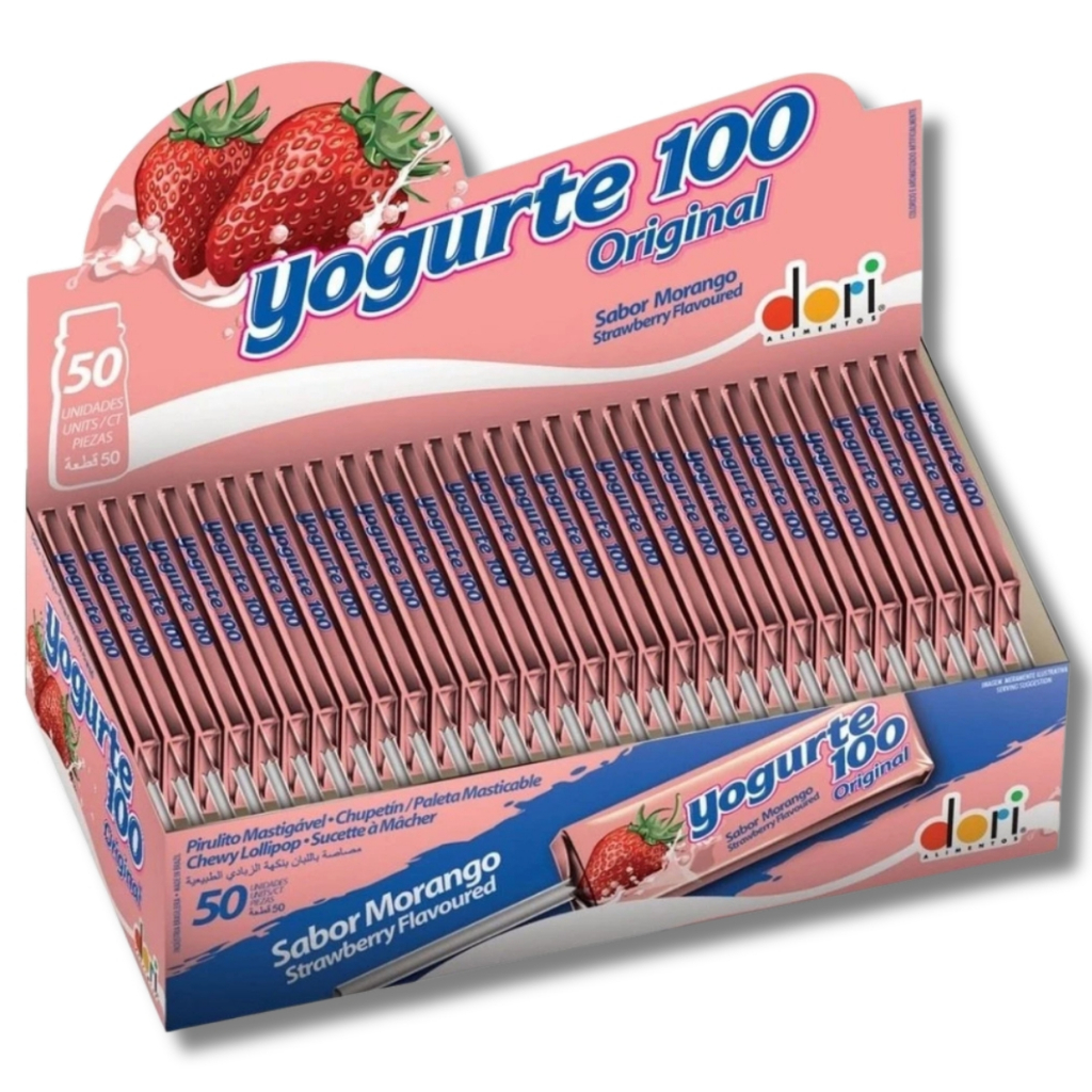 Pirulito Yogurte 100 Mastigável C/50 Unidades Dori – Lembrancinha, Festa Infantil, Kit Doce em Oferta na Shopee