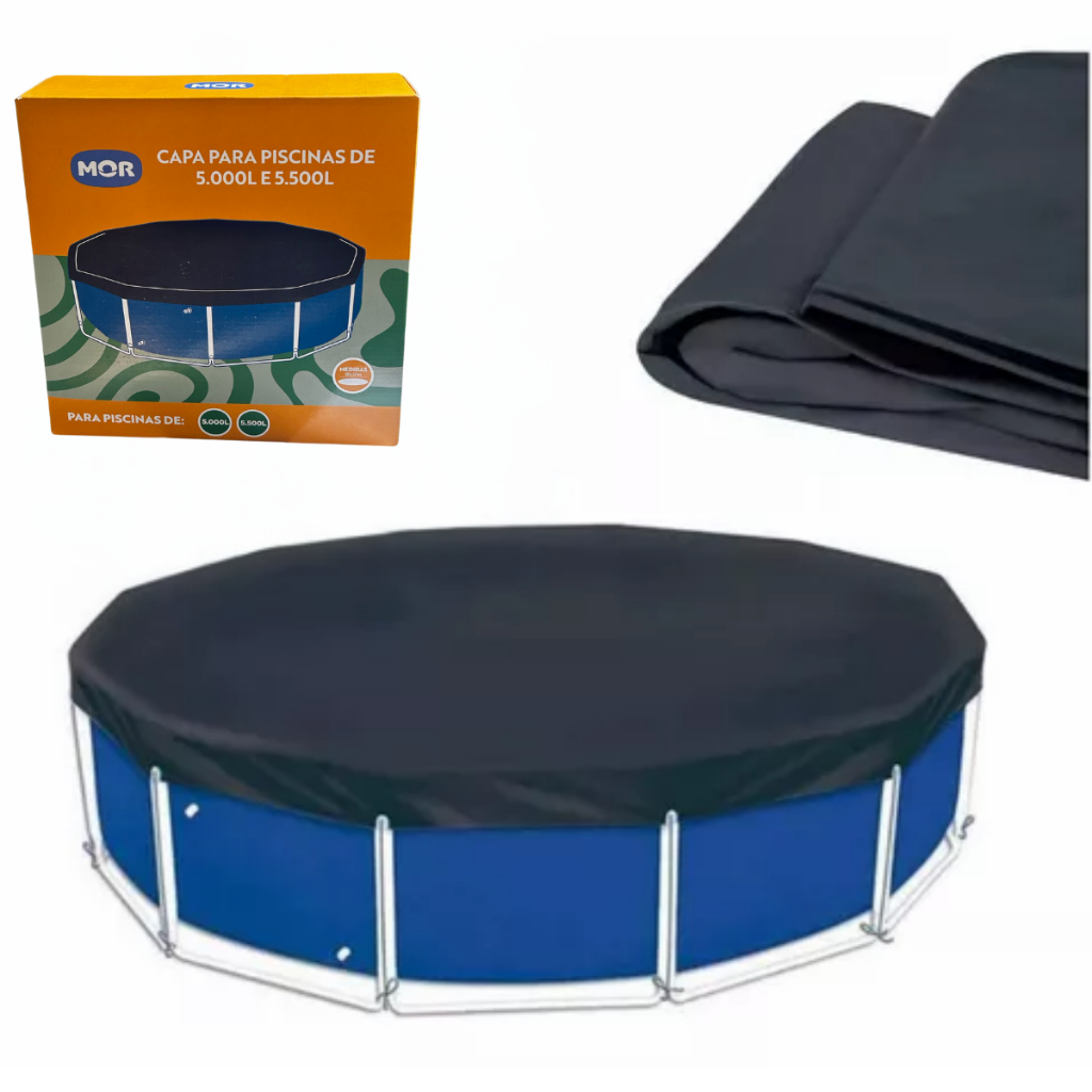 Capa De Proteção para Piscina 5.500 Litros Redonda Mor em Oferta na Shopee
