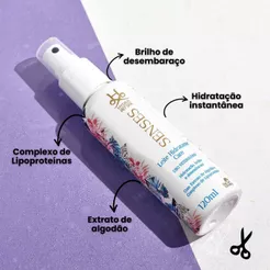 Leite Hidratante Pet Cachorro Gato Hydra Pet Spa Senses Care Extrato de Algodão 120mL