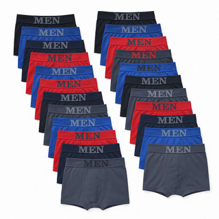 Kit 10 ou 24 Cuecas Boxer Masculina de Microfibra Cueca MEN de Microfibra Confortável Cueca Box
