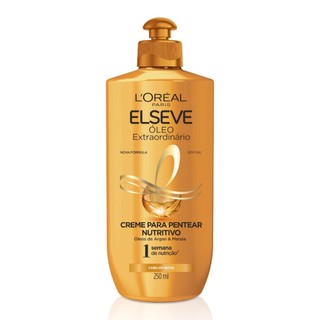 CREME PARA PENTEAR ELSEVE ÓLEO EXTRAORDINÁRIO NUTRITIVO 250ML