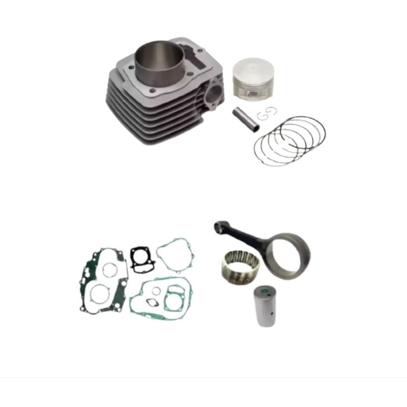 Kit Cilindro Tampa Válvulas Dafra Riva 150 Cc