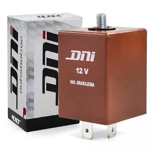 Relé De Seta Pisca Automotivo 10a 3 Pinos 12v Com Parafuso Dni