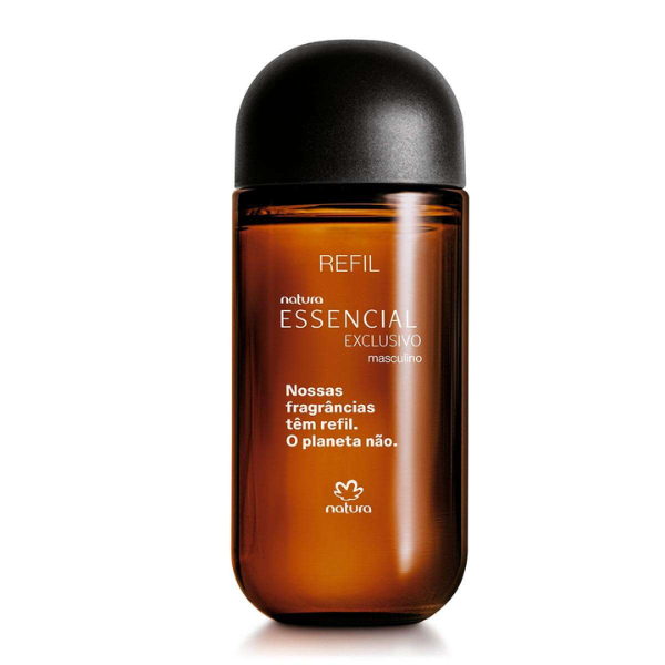 Refil Essencial Exclusivo Masculino Desodorante Perfume 100 ml - Natura