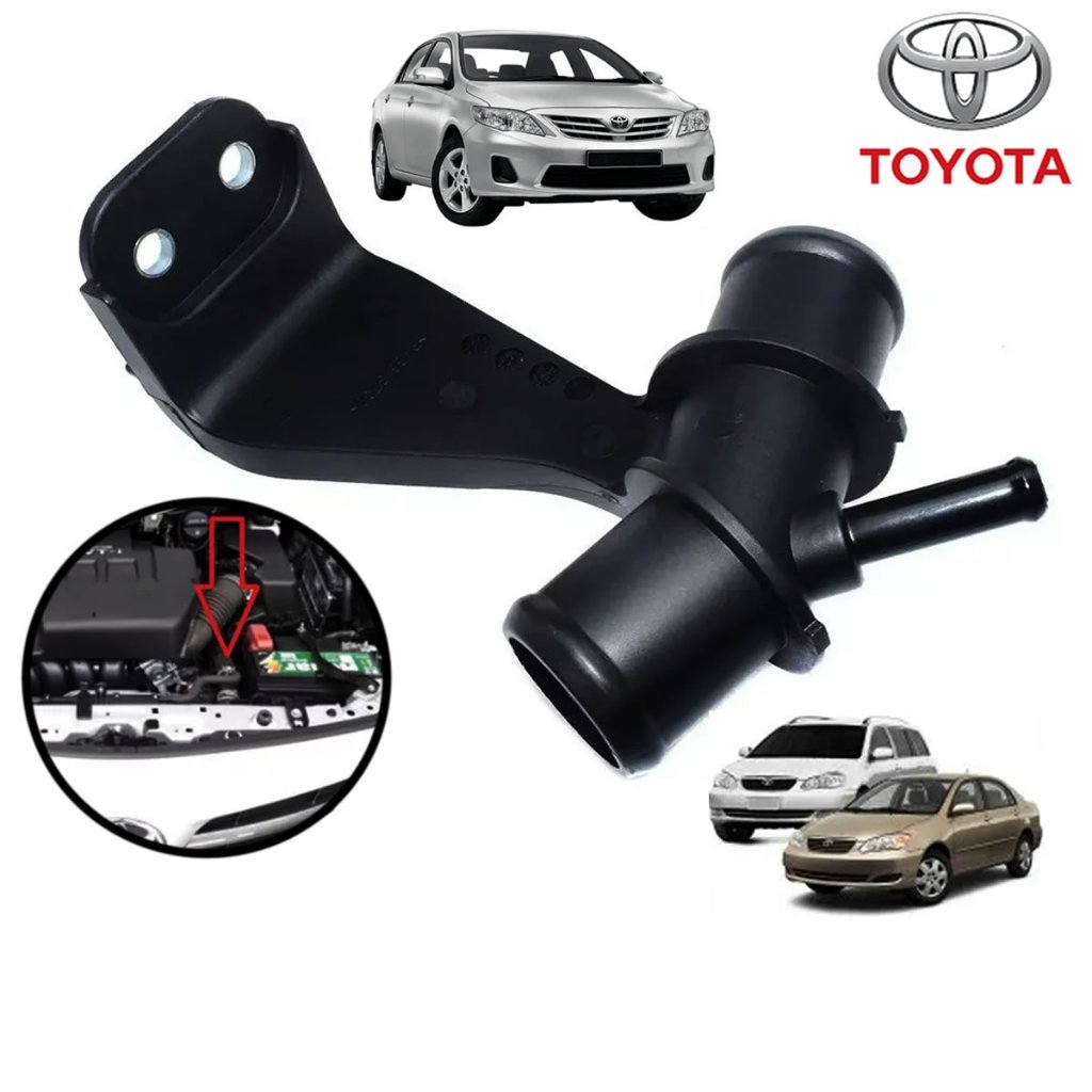 Conexao Mangueira Radiador Corolla 1.6/1.8 Vvti 165770t030 em Oferta na Shopee