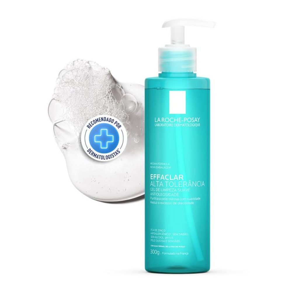 Gel De Limpeza Facial La Roche-Posay Effaclar Alta Tolerância Com 300g