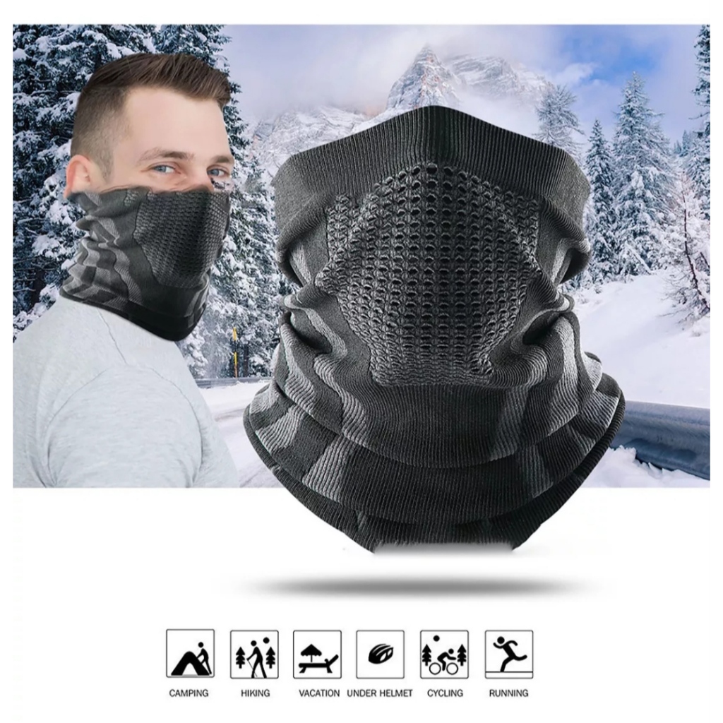 Bandana Blaclava Máscara, Moto ,Paintball ,Airsoft, Ciclismo , Multiuso Frio Intenso lã
