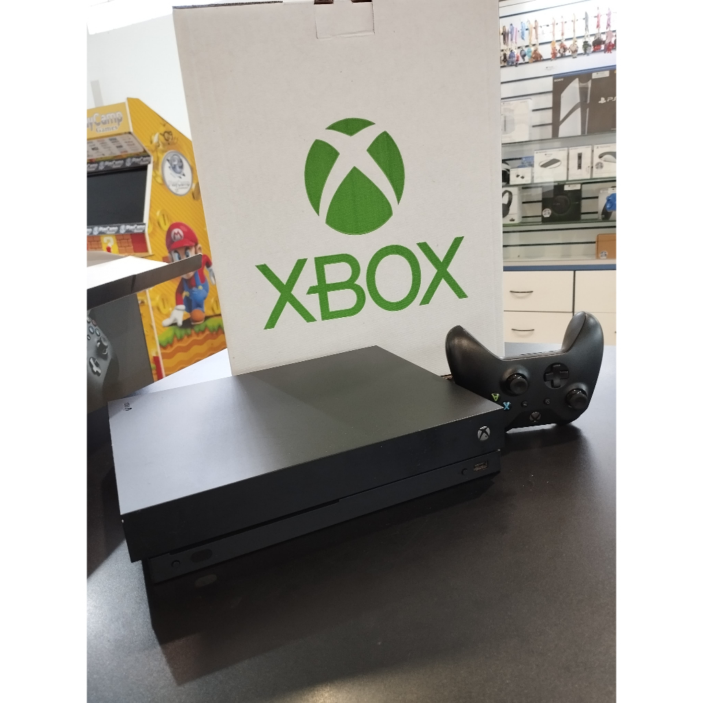 Console Microsoft Xbox One X 1 Tb Preto Semi Novo IMPECAVEL