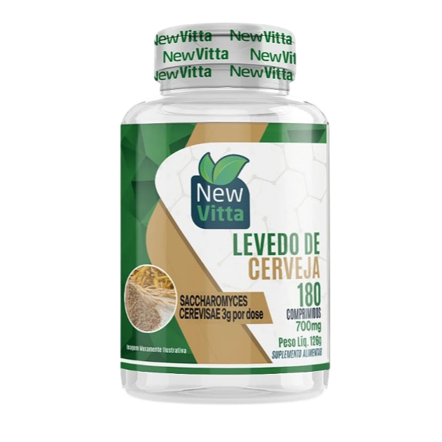 Levedo de cerveja 180cprs. 700mg - Probiótico