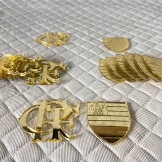 APLIQUE ESPELHADO SIMBOLO  APROXIMADAMENTE 4CM PACOTE COM 10 UNID OU MAIS em Oferta na Shopee