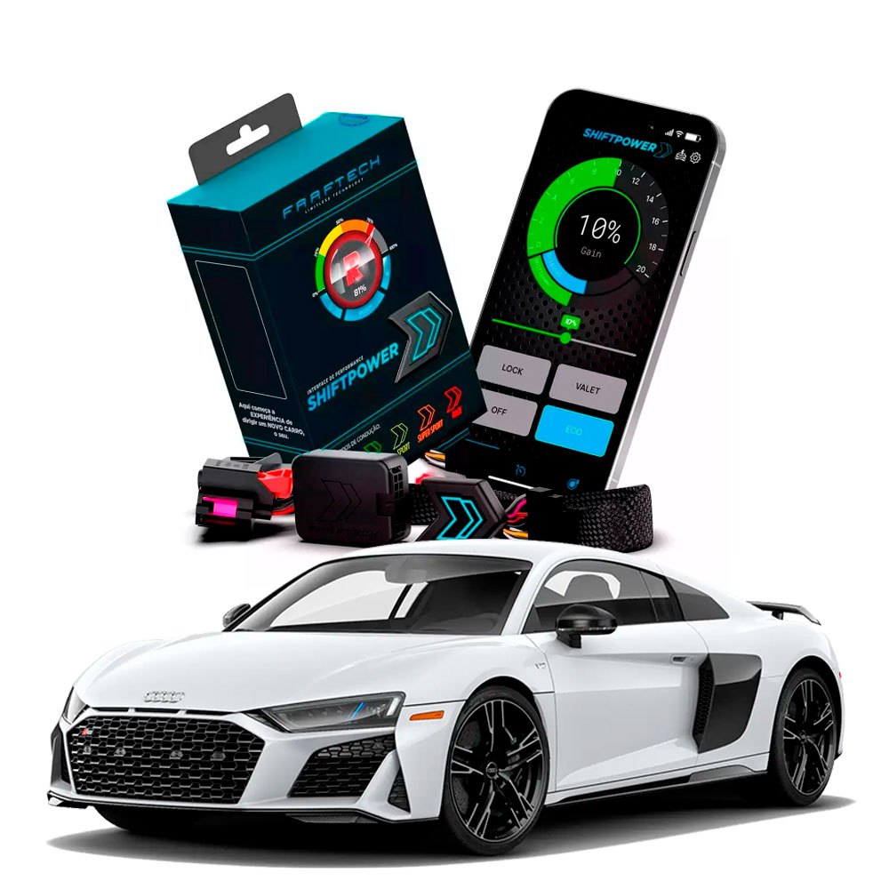 Pedal Shiftpower Alta Performance Acelerador - Audi R8 - 2006 até 2023