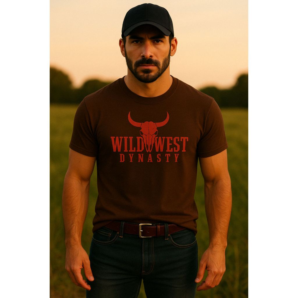 Camisa Camiseta Country Masculina Country Ariat Wild West Impacto Country Texas Rodeio Barretos