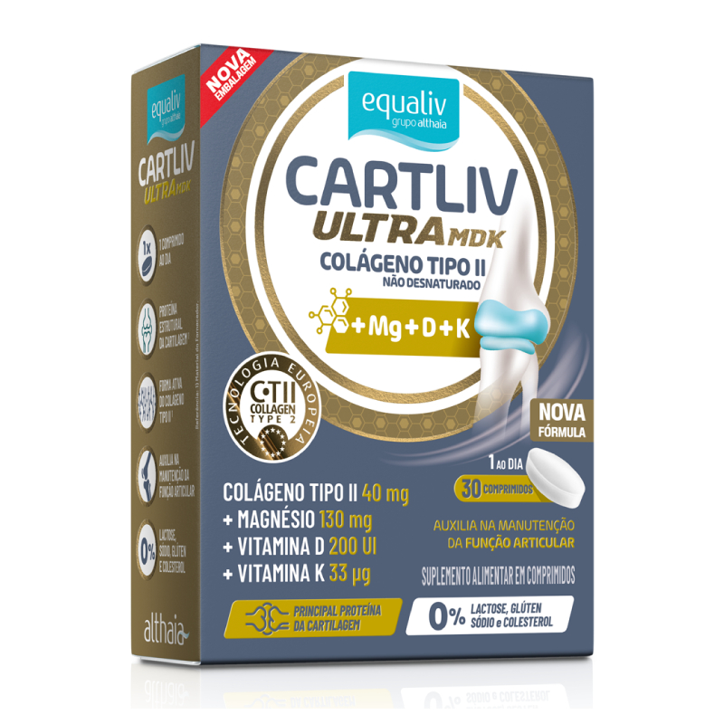 Cartliv Ultra - 30 Comprimidos - Equaliv em Oferta na Shopee
