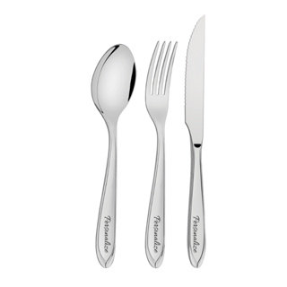 Kit Colher Garfo E Faca Laguna Tramontina Personalizado Com Nome em Oferta na Shopee