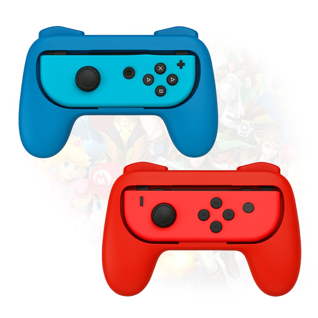 Suporte Grip Controller Adpatador Nintendo Switch Joy-Con