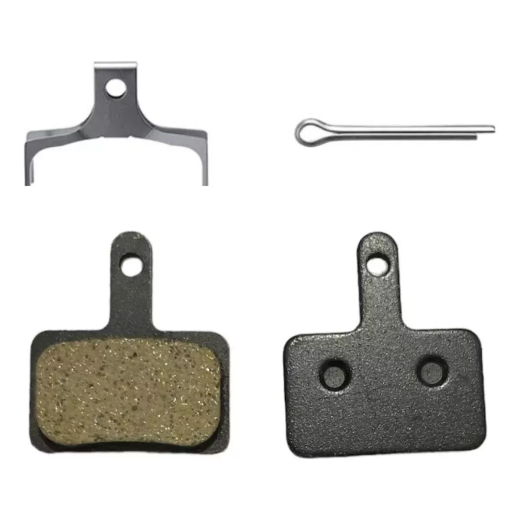 Par De Pastilha De Freio A Disco Modelo Shimano Com Mola