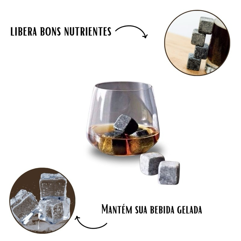 Gelo de Pedra sabão 1 unidade