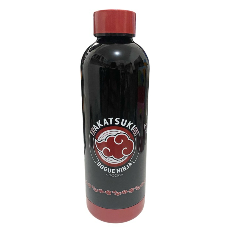 Garrafa Cantil Térmica Naruto Max Akatsuki 550 ml 8h gelado