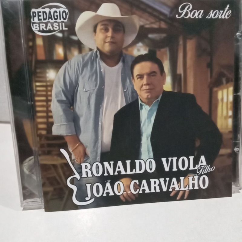 CD RONALDO VIOLA FILHO & JOÃO CARVALHO -BOA SORTE TIRAGEM AA-1000