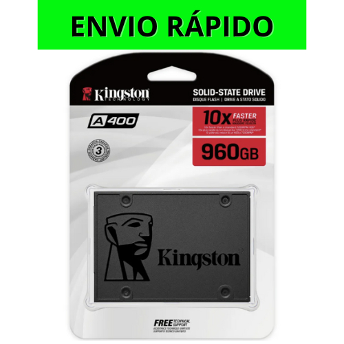SSD Kingston  240gb / 480gb / 960gb ORIGINAL Sata 3 - A400 Leitura 500MB/s SA400S37 pc jogo notebook