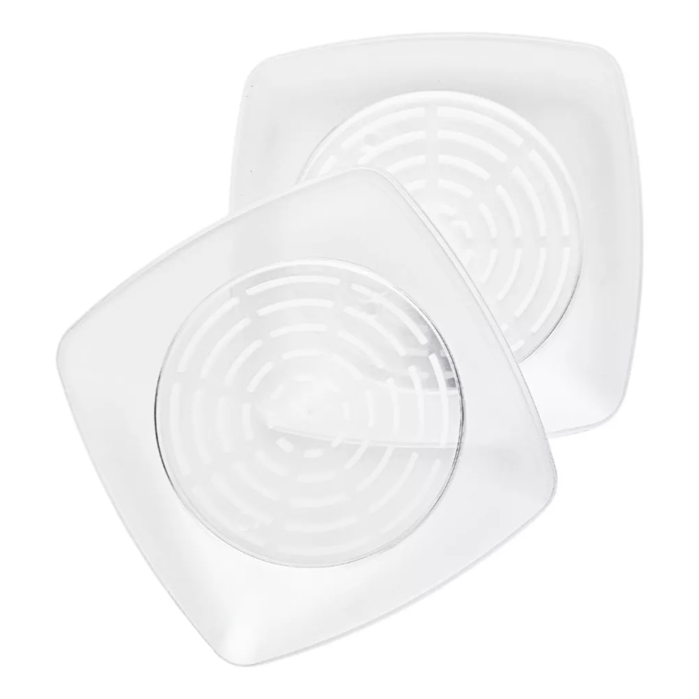 100 Prato Acrílico Refeição 22cm Descartável Festa Cristal Acrilico em Oferta na Shopee