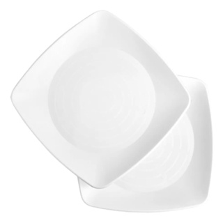 150 Prato Acrílico Refeição 22cm Descartável Festa Cristal Acrilico em Oferta na Shopee