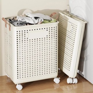 Cesto dobrável Com Rodinhas para roupas sujas brinquedos e organização doméstica Prático e...