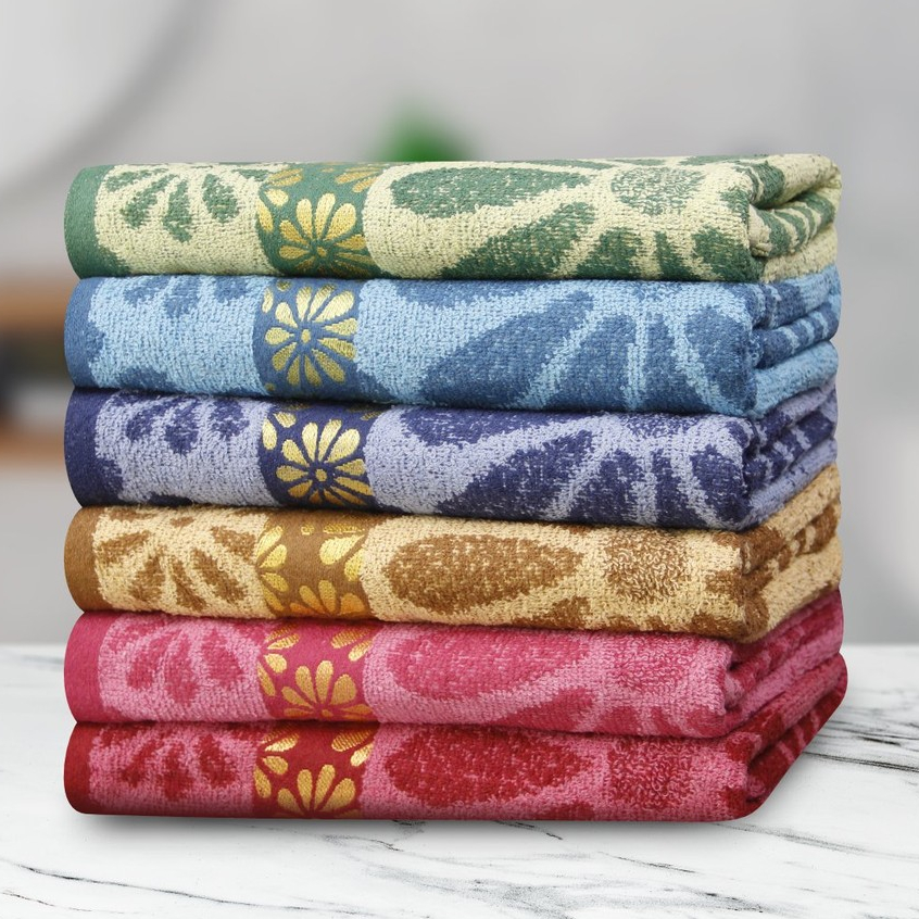 Toalhas de Banho Estampada Grande 140x70cm Sortida Felpuda Macia Máxima Qualidade Bordada