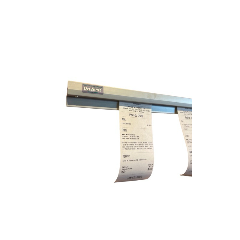 Régua de pedidos 50cm on best - bares, lanchonetes, hamburgueria, sushis em Oferta na Shopee
