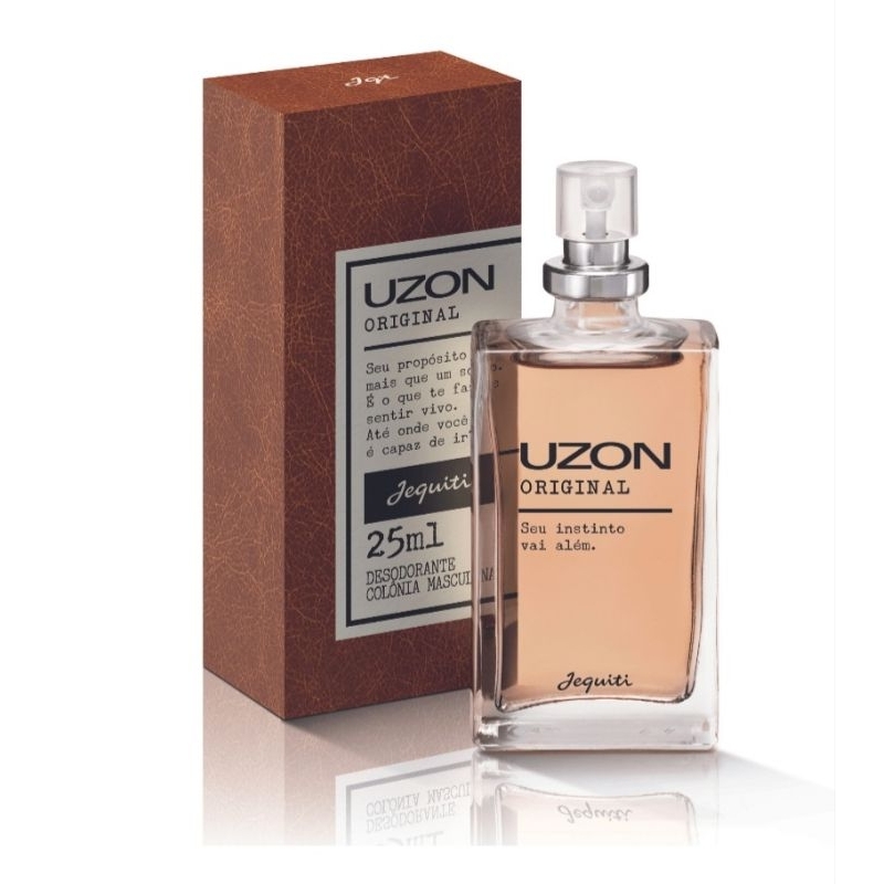1 PERFUME UZON Masculino ORIGINAL DA JEQUETI DE 25 ML