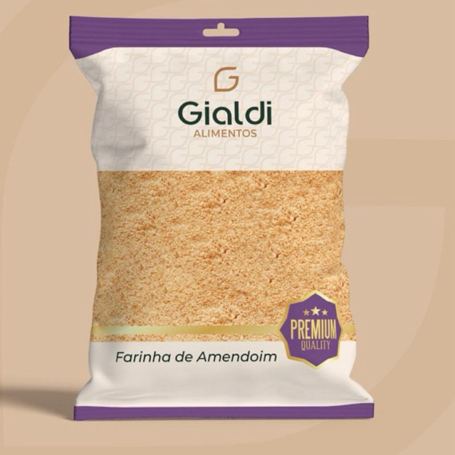 Farinha de Amendoim Torrado Gialdi Alimentos ( Premium )  – Vários Tamanhos em Oferta na Shopee