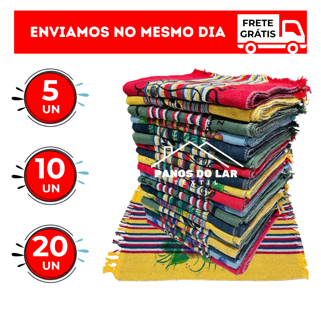 Kit Tapete Simples para Piso de Banheiro e Entrada de Porta Listrado Estampado 100% Algodão 52x34cm